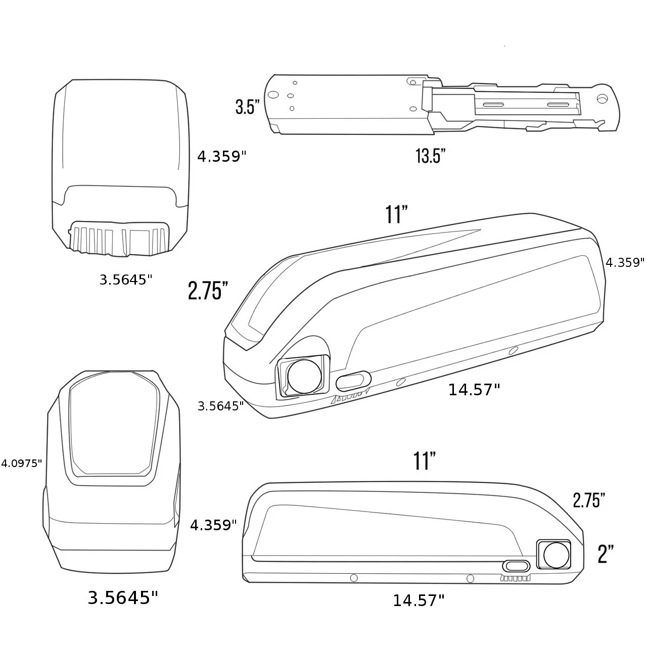 EMP Sea Lion | E-bike Lithium Battery - Image 4