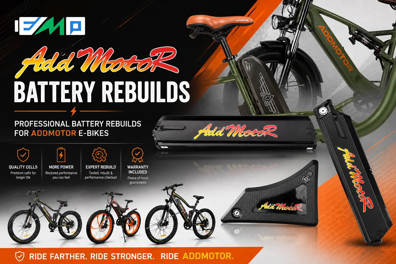 AddMotoR Battery | Battery Rebuild