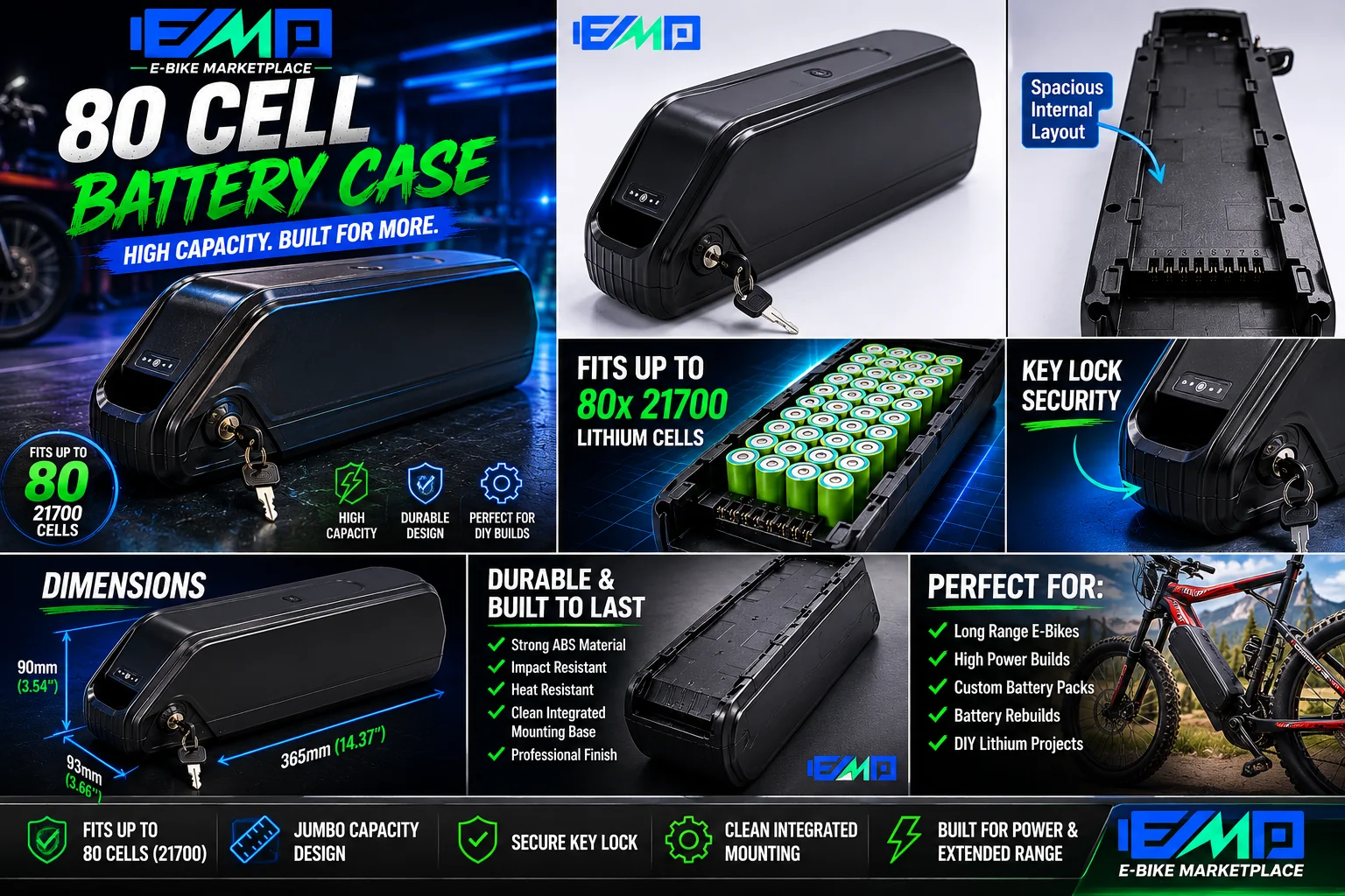 Hailong Jumbo E-Bike Battery Case – High Capacity Lithium Battery Enclosure - Image 4