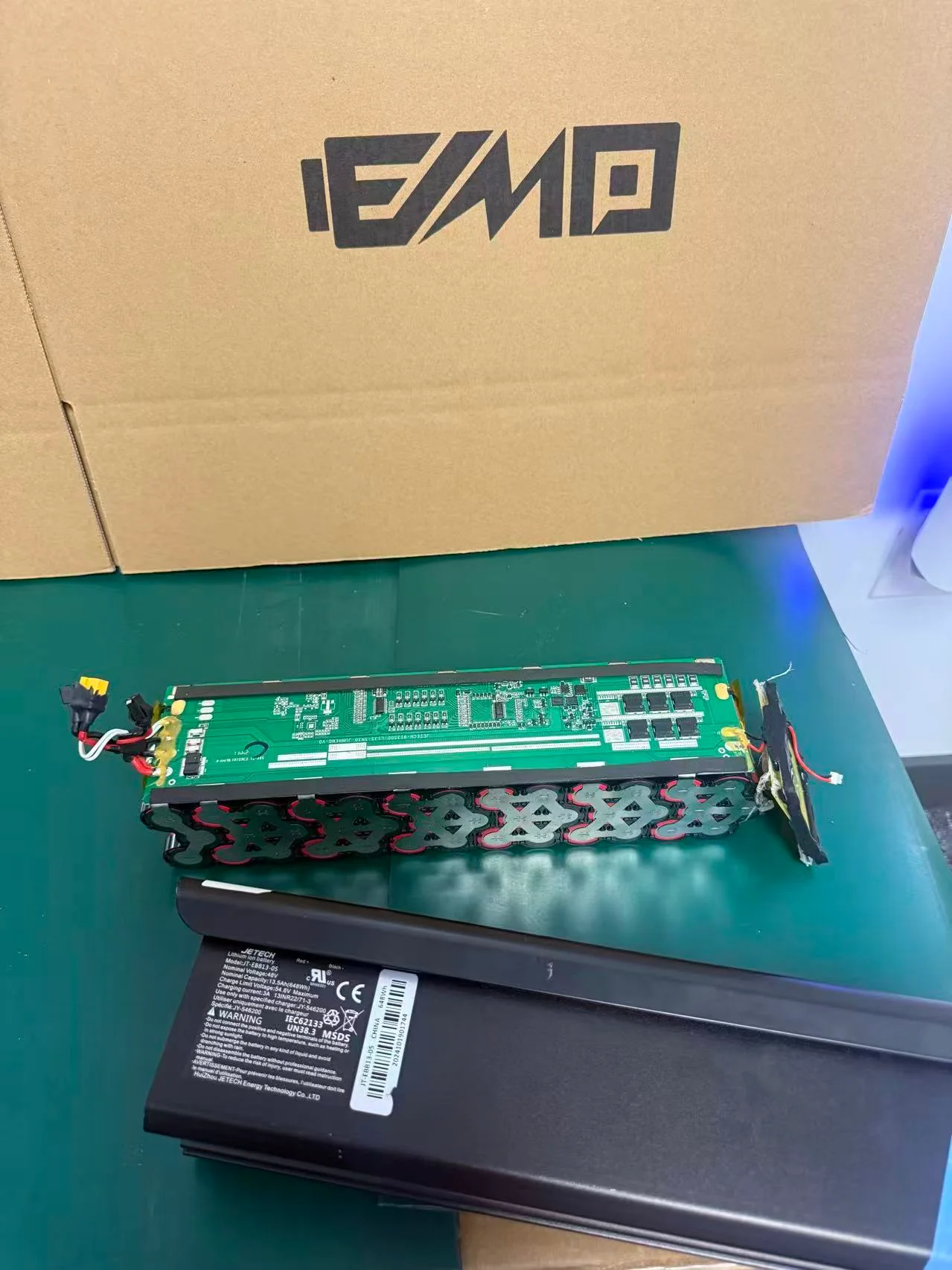 JETECH 48V 15Ah Battery Rebuild Service | Premium Cell Upgrade - Image 3